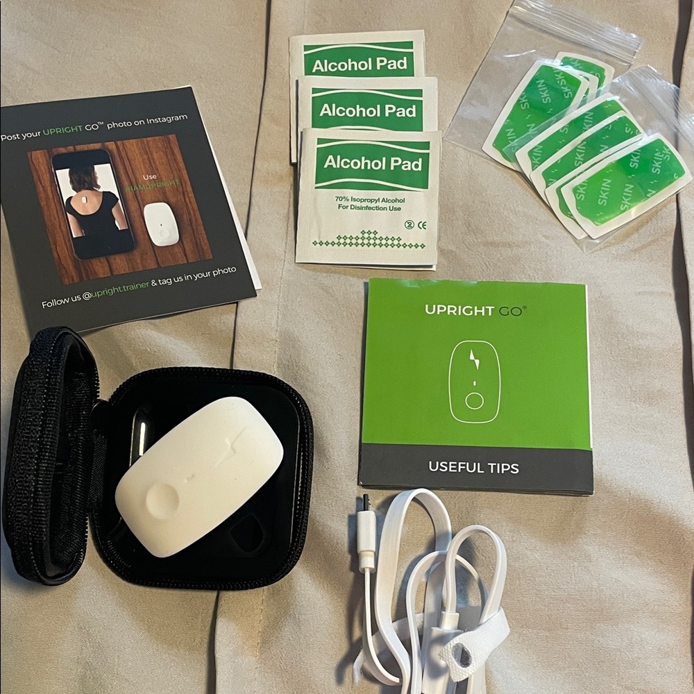 Upright GO Posture Trainer with Accessories